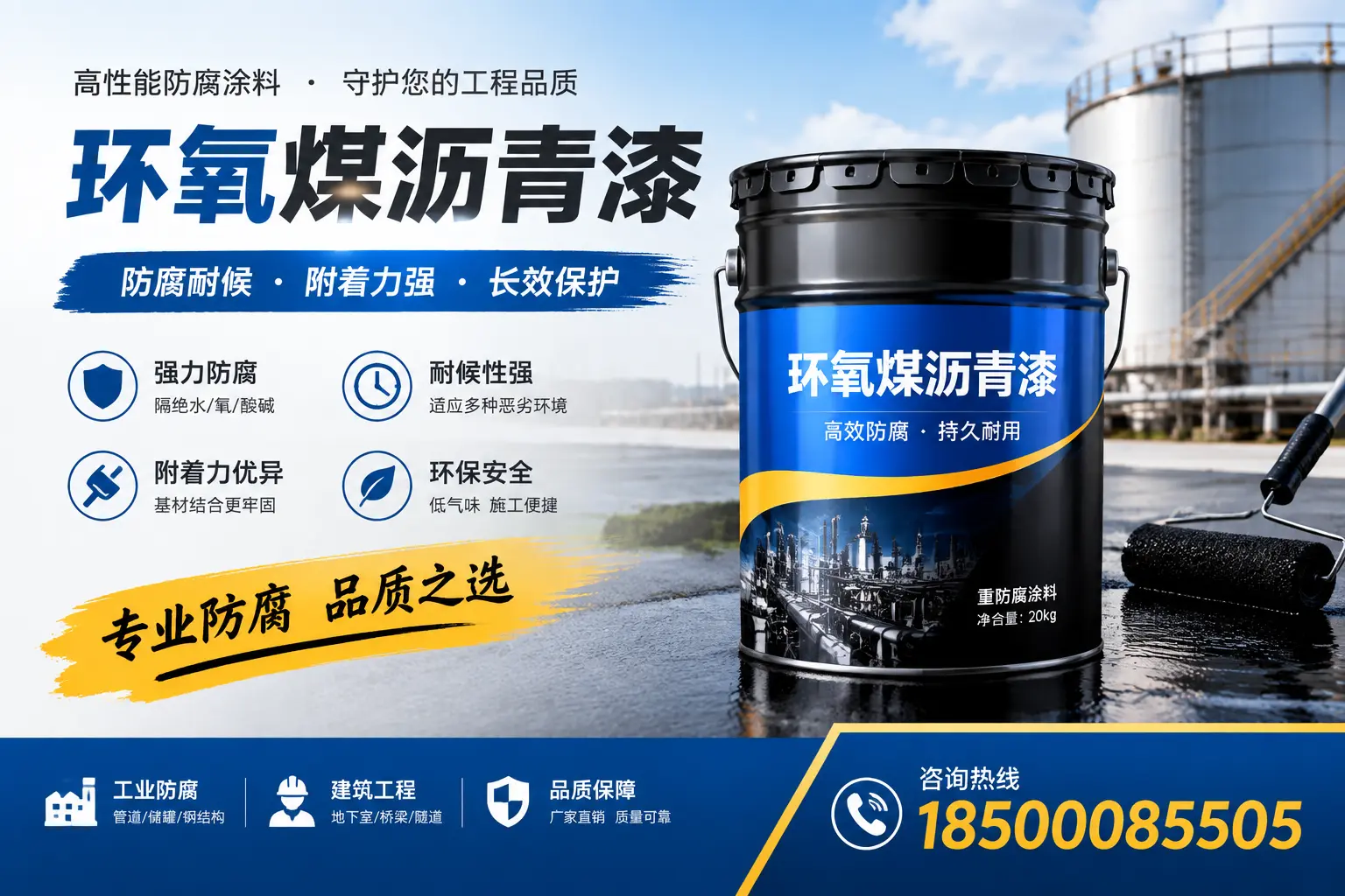 如何选择适合的环氧煤沥青漆？泰州市场选型指南